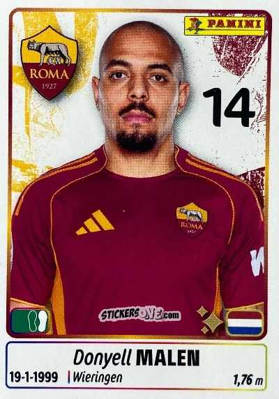 Figurina Donyell Malen - Calciatori 2025-2026 n. UPG68 - Panini