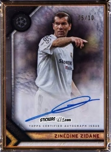 Figurina Zinédine Zidane - UEFA Champions League Museum Collection 2023-2024
 n. FA-ZZ - Topps