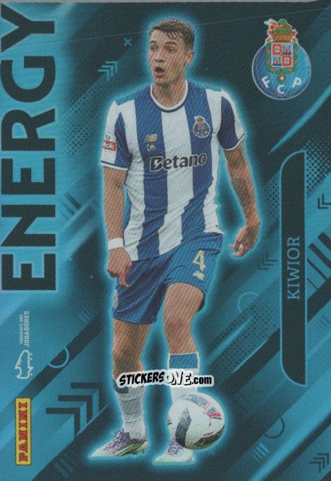 Cromo Kiwior - Ídolos do Futebol Português 2025-2026
 n. 208 - Panini