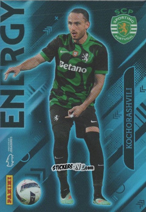 Cromo Kochorashvili - Ídolos do Futebol Português 2025-2026
 n. 209 - Panini