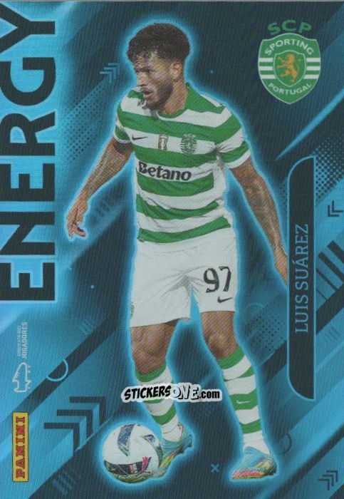 Figurina Luis Suarez - Ídolos do Futebol Português 2025-2026
 n. 210 - Panini