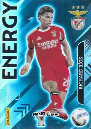 Cromo Richard Ríos - Ídolos do Futebol Português 2025-2026
 n. 214 - Panini