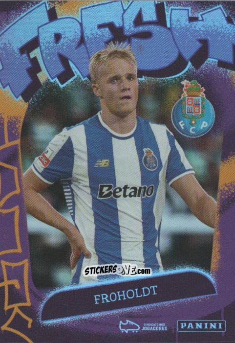 Cromo Froholdt - Ídolos do Futebol Português 2025-2026
 n. 220 - Panini