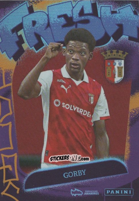 Cromo Gorby - Ídolos do Futebol Português 2025-2026
 n. 221 - Panini