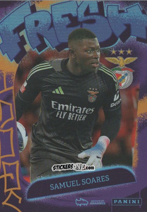 Sticker Samuel Soares - Ídolos do Futebol Português 2025-2026
 n. 232 - Panini