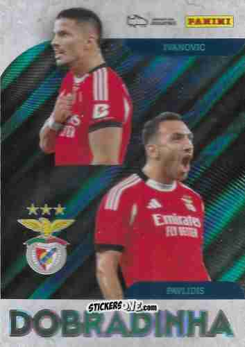 Sticker Ivanovic / Pavlidis - Ídolos do Futebol Português 2025-2026
 n. 240 - Panini