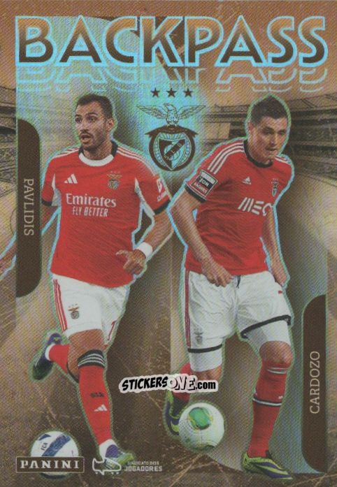 Cromo Pavlidis / Cardozo - Ídolos do Futebol Português 2025-2026
 n. 249 - Panini