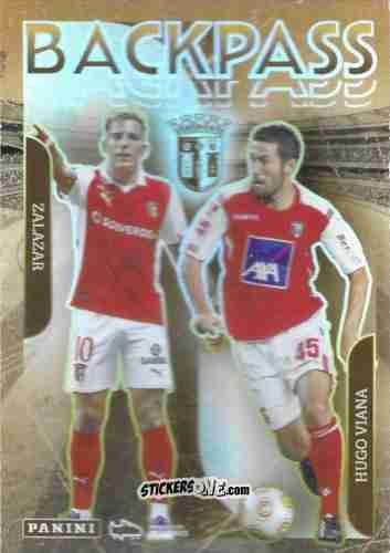 Cromo Zalazar / Hugo Viana - Ídolos do Futebol Português 2025-2026
 n. 252 - Panini