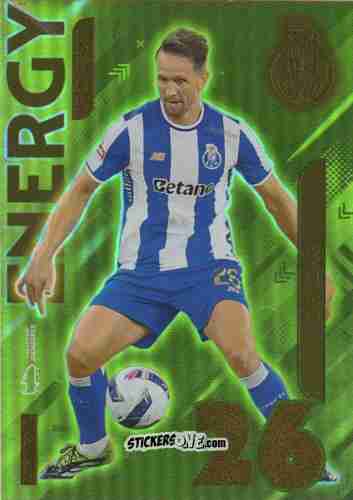 Cromo De Jong - Ídolos do Futebol Português 2025-2026
 n. P203 - Panini