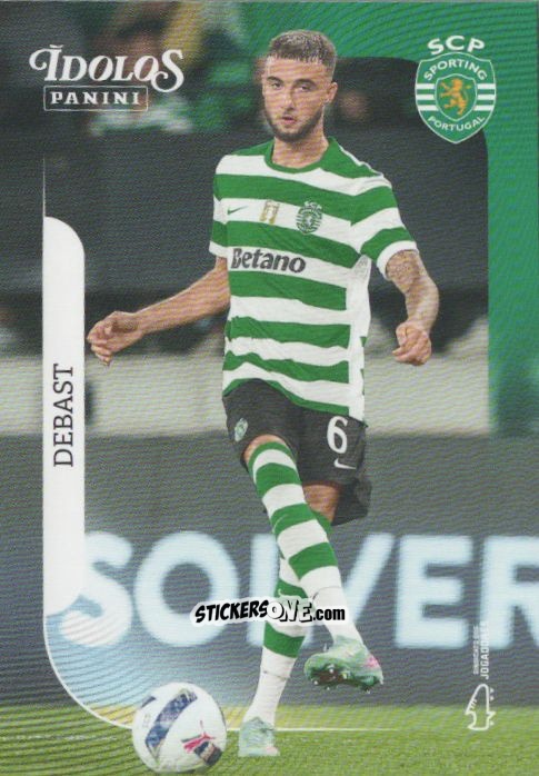 Sticker Debast - Ídolos do Futebol Português 2025-2026
 n. 9 - Panini