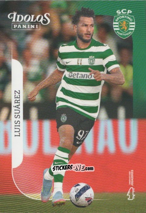 Figurina Luis Suárez - Ídolos do Futebol Português 2025-2026
 n. 18 - Panini