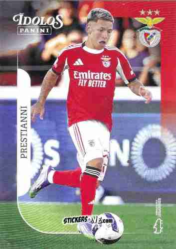Cromo Prestianni - Ídolos do Futebol Português 2025-2026
 n. 34 - Panini