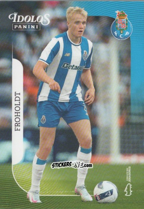 Cromo Froholdt - Ídolos do Futebol Português 2025-2026
 n. 47 - Panini