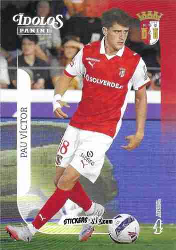 Cromo Pau Víctor - Ídolos do Futebol Português 2025-2026
 n. 63 - Panini