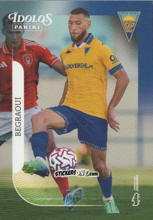 Cromo Begraoui - Ídolos do Futebol Português 2025-2026
 n. 99 - Panini