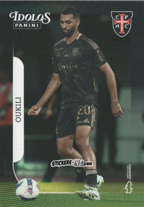 Figurina Oukili - Ídolos do Futebol Português 2025-2026
 n. 105 - Panini