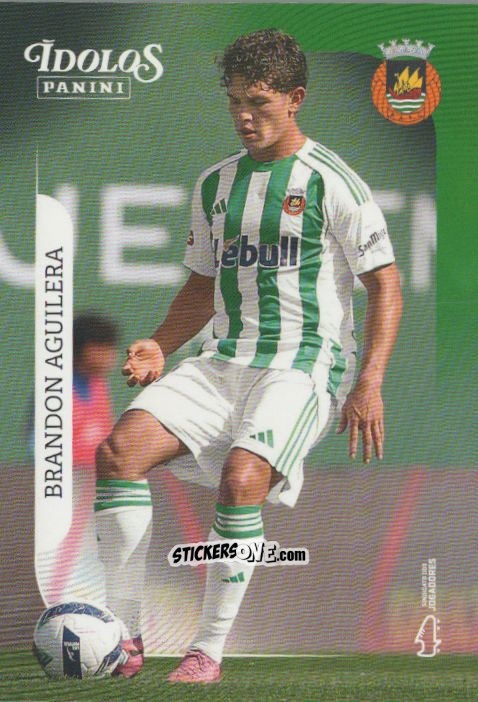 Cromo Brandon Aguilera - Ídolos do Futebol Português 2025-2026
 n. 125 - Panini