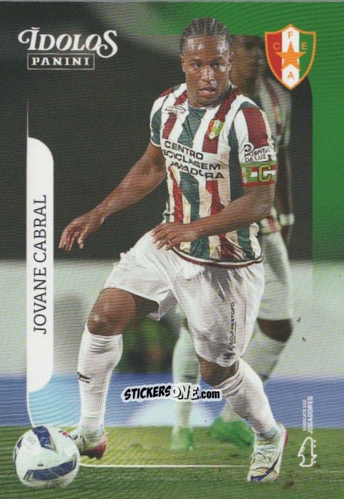 Sticker Jovane Cabral - Ídolos do Futebol Português 2025-2026
 n. 162 - Panini
