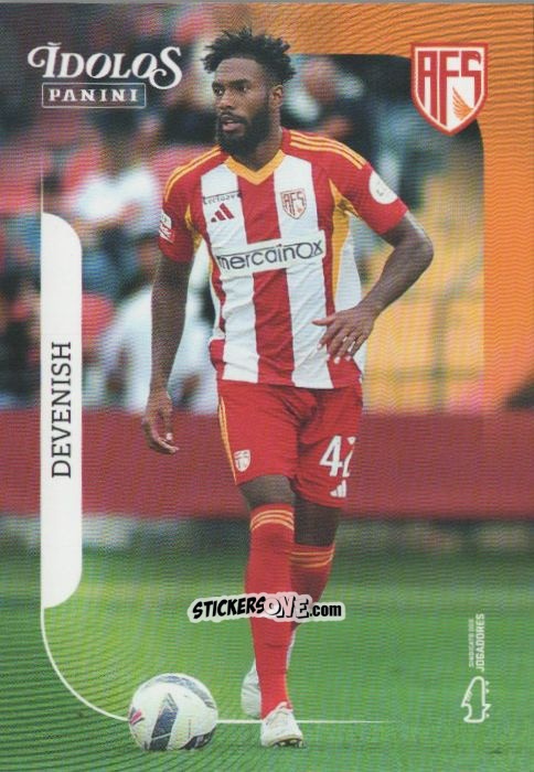 Figurina Devenish - Ídolos do Futebol Português 2025-2026
 n. 165 - Panini