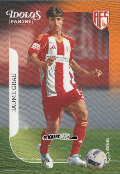 Figurina Jaume Grau - Ídolos do Futebol Português 2025-2026
 n. 168 - Panini
