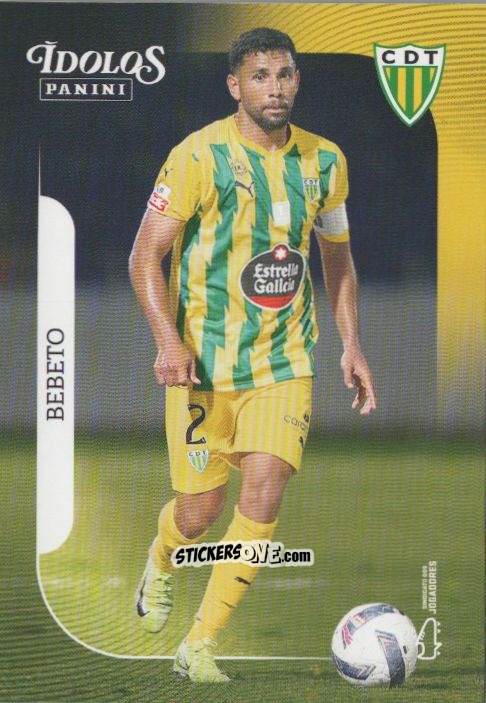 Sticker Bebeto - Ídolos do Futebol Português 2025-2026
 n. 174 - Panini
