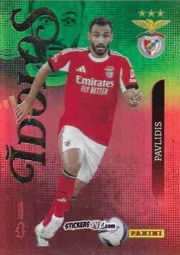 Cromo Pavlidis - Ídolos do Futebol Português 2025-2026
 n. 195 - Panini