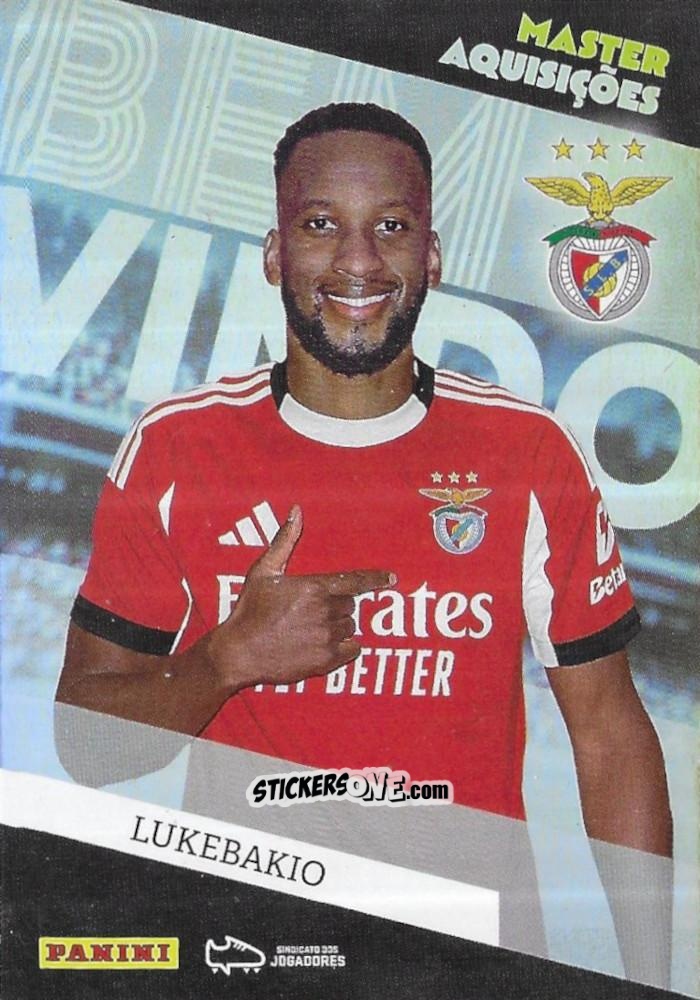 Cromo Lukebakio - Ídolos do Futebol Português 2025-2026
 n. BV2 - Panini