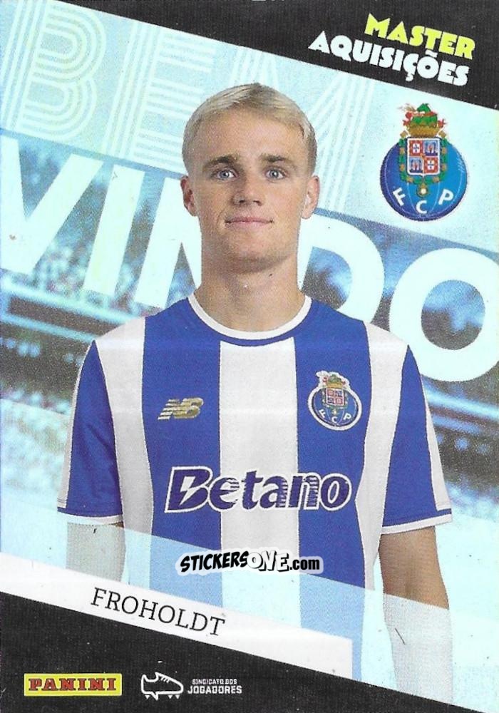 Sticker Froholdt - Ídolos do Futebol Português 2025-2026
 n. BV3 - Panini