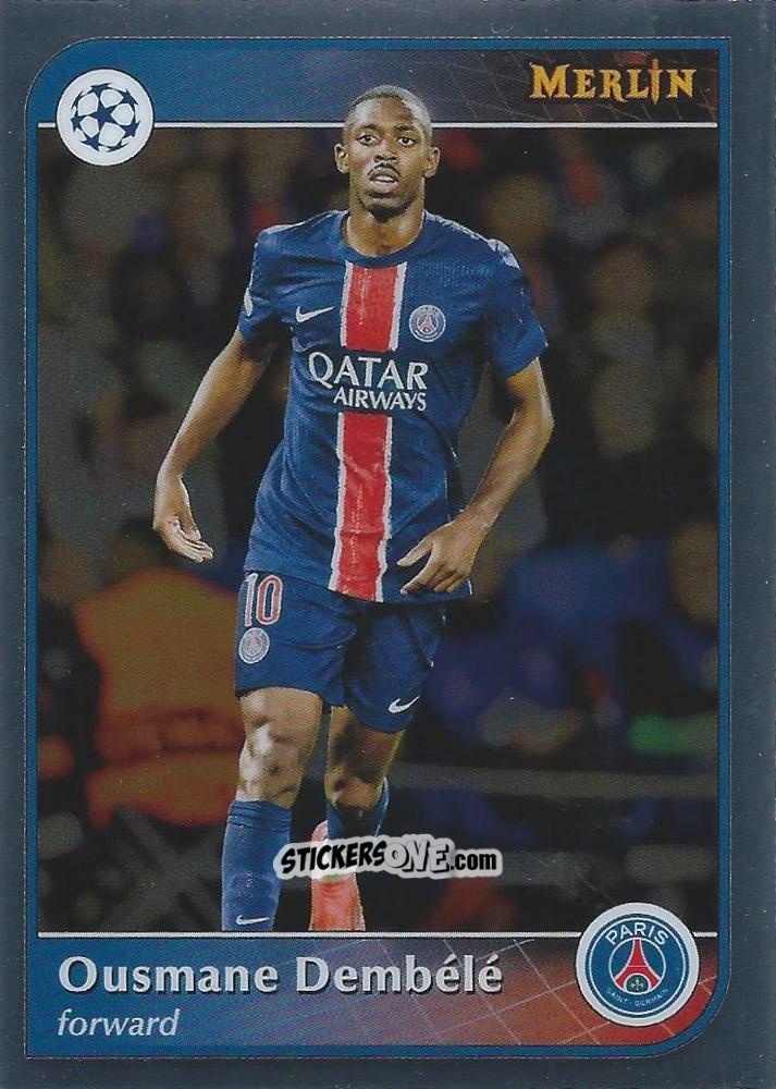 Figurina Ousmane Dembélé - UEFA Club Competitions 2024-2025
 n. 138 - Topps Merlin