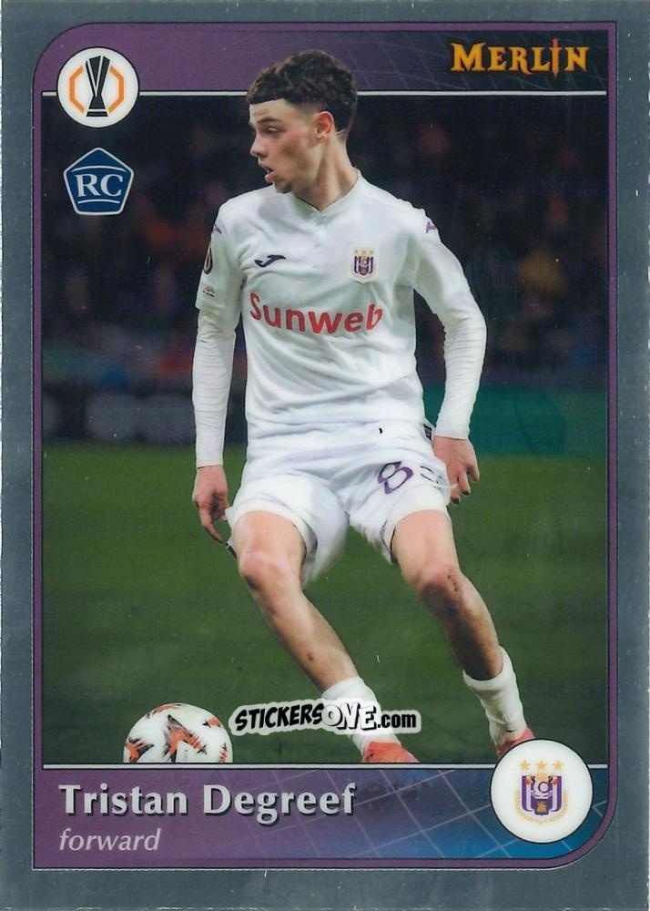 Sticker Tristan Degreef - UEFA Club Competitions 2024-2025
 n. 139 - Topps Merlin