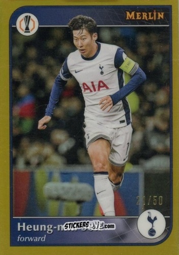 Sticker Heung-Min Son - UEFA Club Competitions 2024-2025
 n. 155 - Topps Merlin
