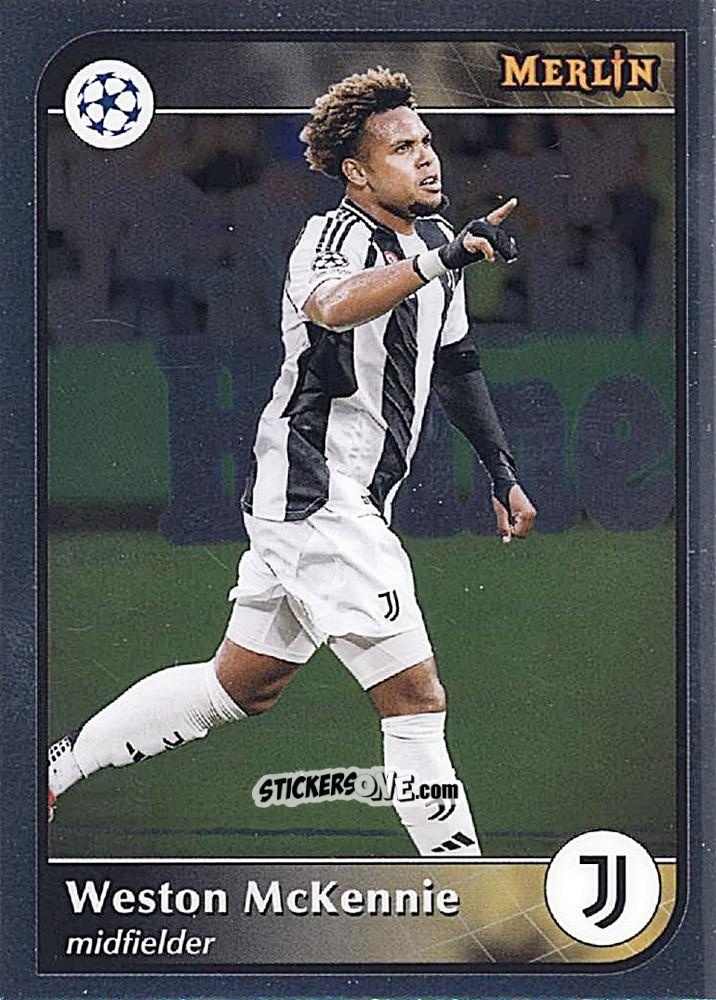 Cromo Weston McKennie - UEFA Club Competitions 2024-2025
 n. 175 - Topps Merlin