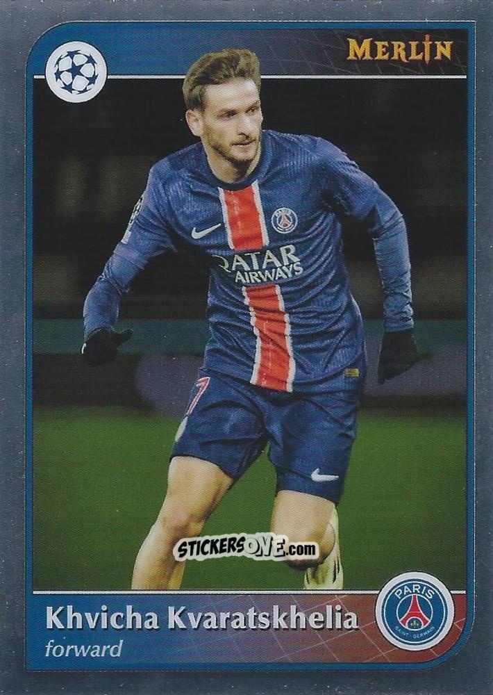 Cromo Khvicha Kvaratskhelia - UEFA Club Competitions 2024-2025
 n. 177 - Topps Merlin