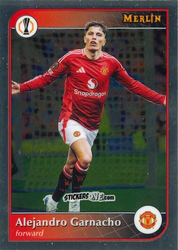 Figurina Alejandro Garnacho - UEFA Club Competitions 2024-2025
 n. 191 - Topps Merlin