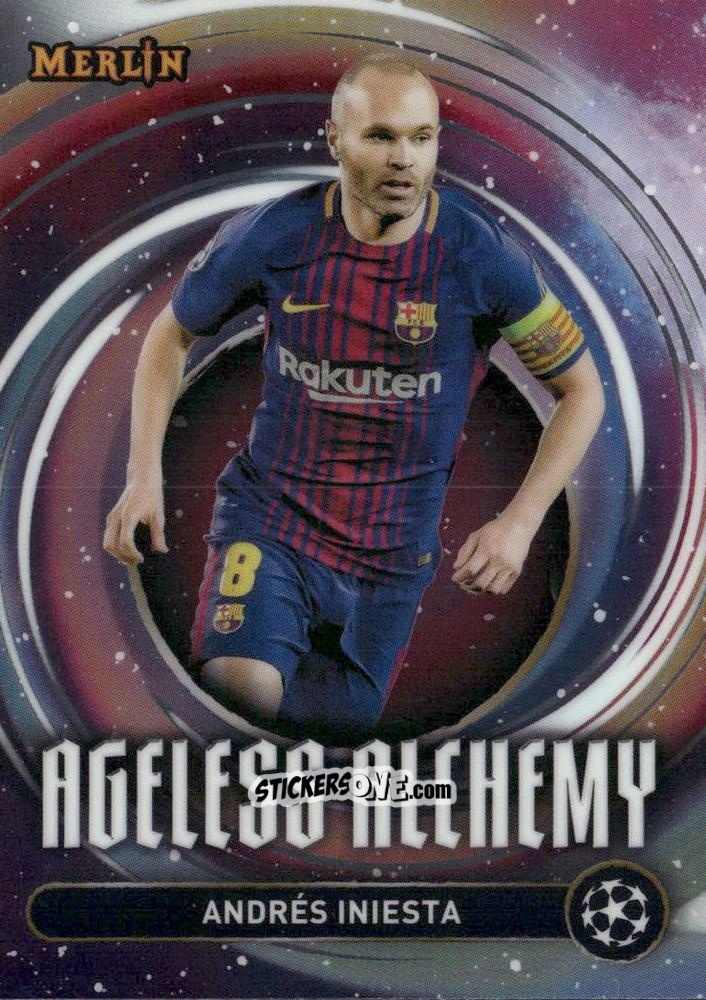 Cromo Andrés Iniesta - UEFA Club Competitions 2024-2025
 n. AA-15 - Topps Merlin