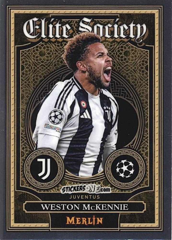 Cromo Weston McKennie - UEFA Club Competitions 2024-2025
 n. ES-11 - Topps Merlin