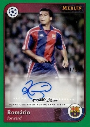 Figurina Romário - UEFA Club Competitions 2024-2025
 n. AU-RO - Topps Merlin