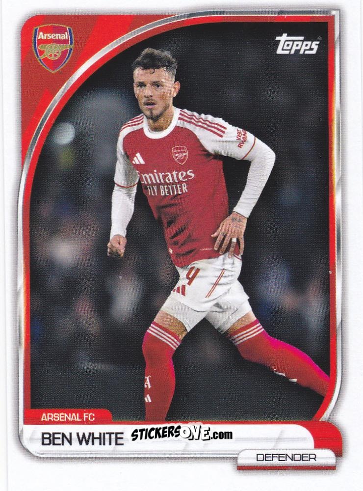 Sticker Ben White - Arsenal 2025-2026 Collector Tin
 n. 8 - Topps