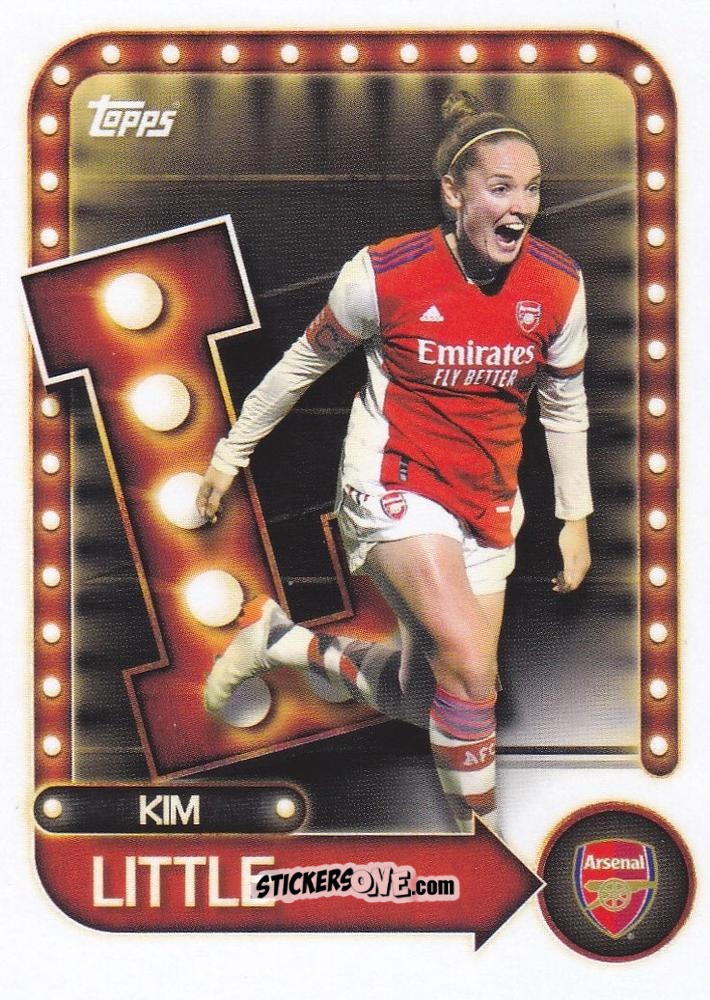 Sticker Kim Little - Arsenal 2025-2026 Collector Tin
 n. 21 - Topps