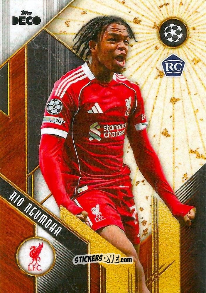 Sticker Rio Ngumoha - DECO UEFA Club Competitions 2025-2026
 n. 124 - Topps