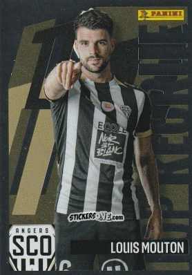 Cromo Louis Mouton (Top Recrue) - Foot Ligue 1 2025-2026
 n. 8 - Panini