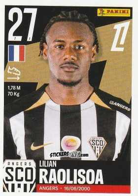 Cromo Lilian Raolisoa - Foot Ligue 1 2025-2026
 n. 24 - Panini