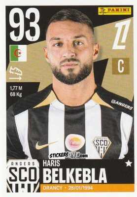 Cromo Haris Belkebla - Foot Ligue 1 2025-2026
 n. 26 - Panini