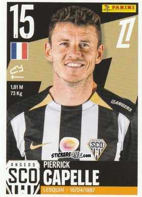 Sticker Pierrick Capelle - Foot Ligue 1 2025-2026
 n. 28 - Panini
