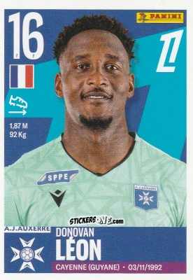 Cromo Donovan Léon - Foot Ligue 1 2025-2026
 n. 43 - Panini