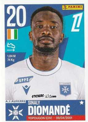 Cromo Sinaly Diomandé - Foot Ligue 1 2025-2026
 n. 45 - Panini