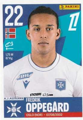 Figurina Fredrik Oppegård - Foot Ligue 1 2025-2026
 n. 47 - Panini