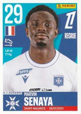 Figurina Marvin Senaya - Foot Ligue 1 2025-2026
 n. 48 - Panini