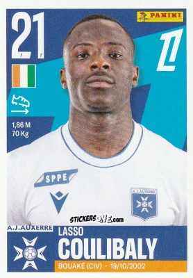 Cromo Lasso Coulibaly - Foot Ligue 1 2025-2026
 n. 53 - Panini