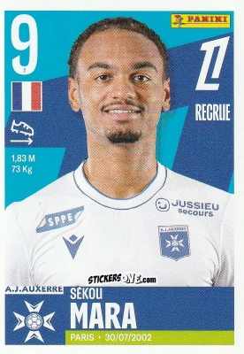Cromo Sékou Mara - Foot Ligue 1 2025-2026
 n. 60 - Panini